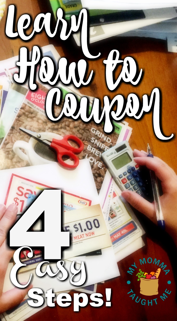Learn How To Coupon 4 Easy Steps