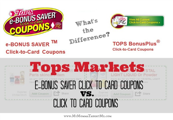 E-Bonus Saver Coupons and Click to Card Coupons