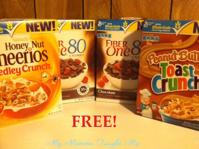 free cereal at tops