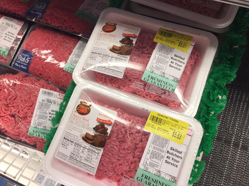 Tops Markets Discounted Meat