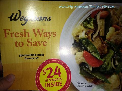wegmans coupon booklet in mail