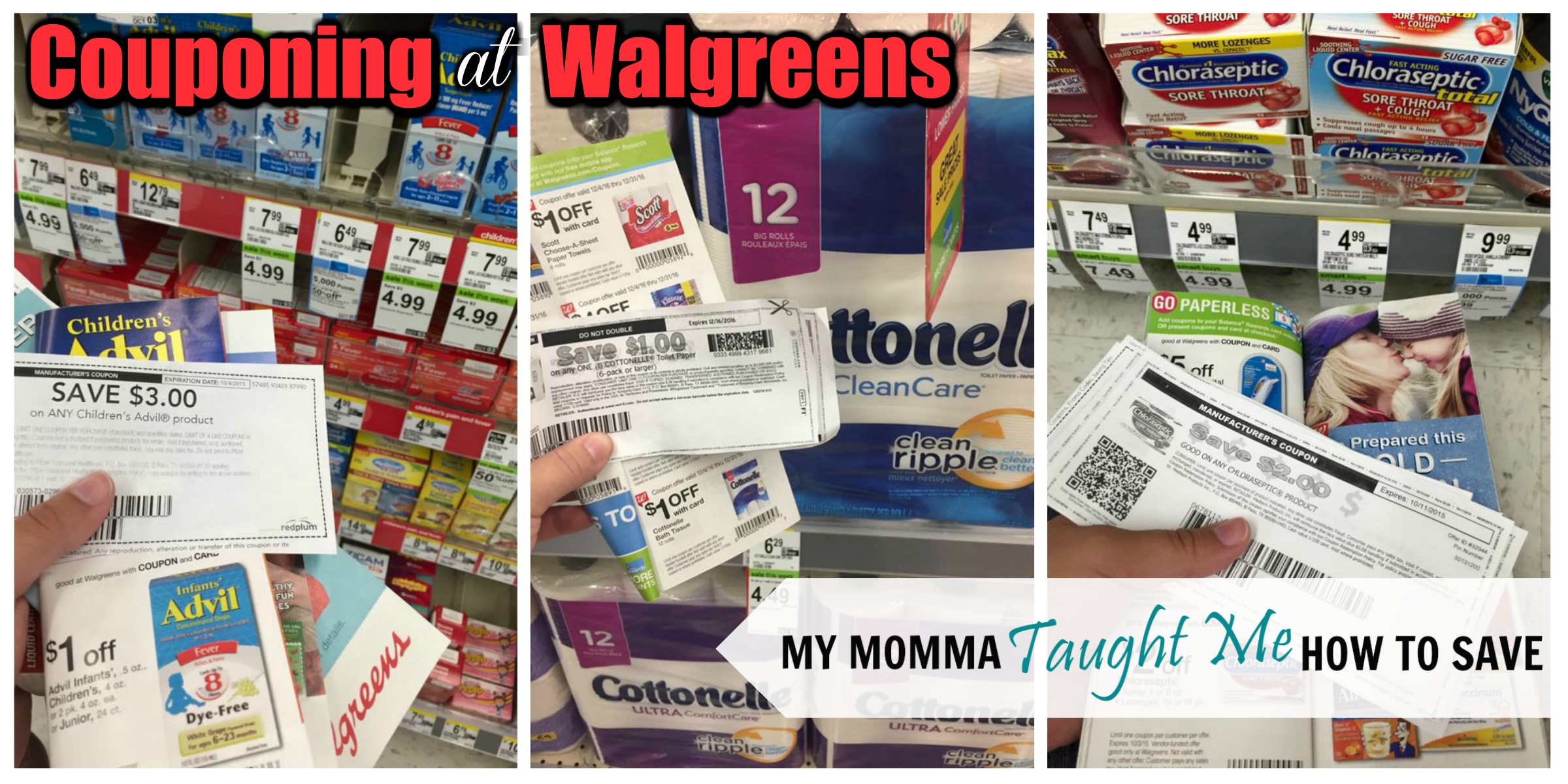 Couponing At Walgreens With My Momma Taught Me