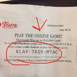 Online Codes For Monopoly Game