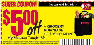 tops money off coupon