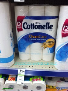 *Stock Up* Cottonelle Bath Tissue Only $0.25 a roll at Walgreens 