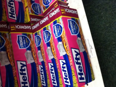 Score Hefty Slider Bags for Only $0.50 a box!