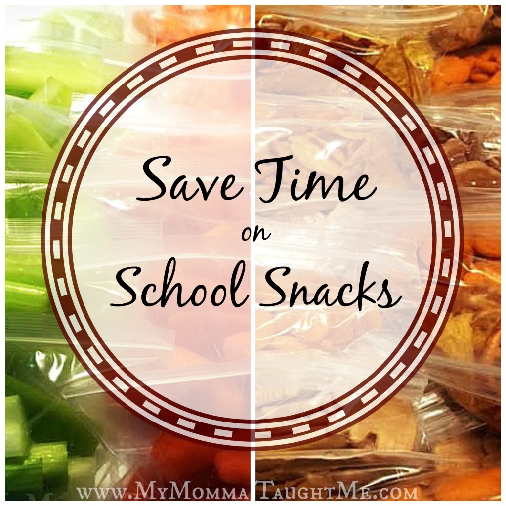 Save Time on School Snacks 