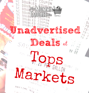 Tops Unadvertised Deals Week of 5/15