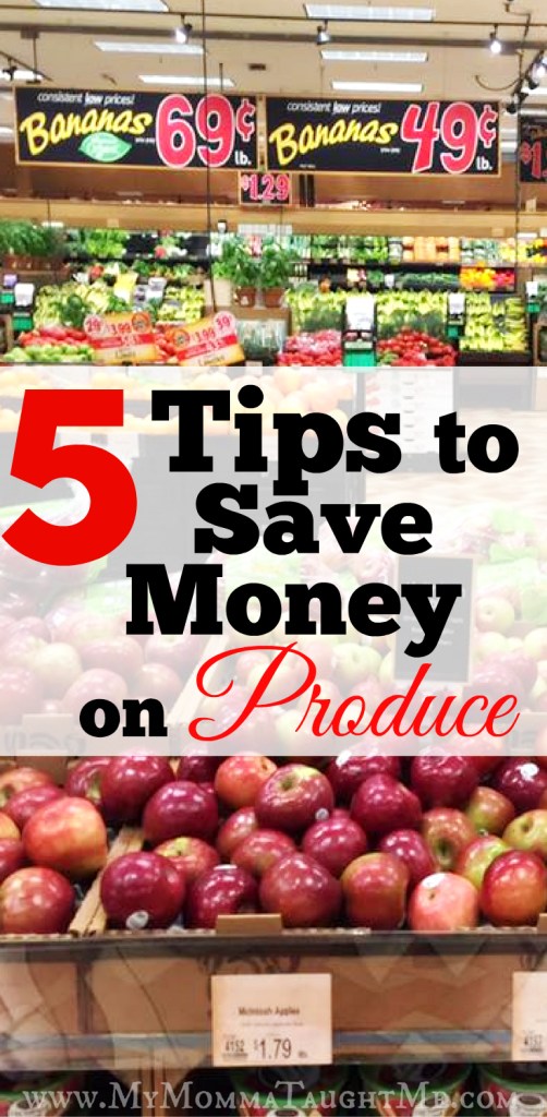 Tips To Save Money On Produce