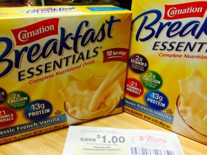 Carnation Breakfast Essentials at Tops 