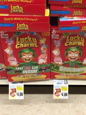Lucky Charms Cereal Tops Markets 