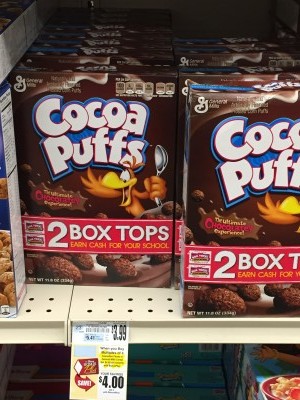 Cocoa Puffs Cereal Tops Markets 