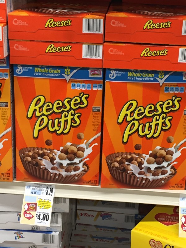 Reeses Puffs Cereal Tops Markets