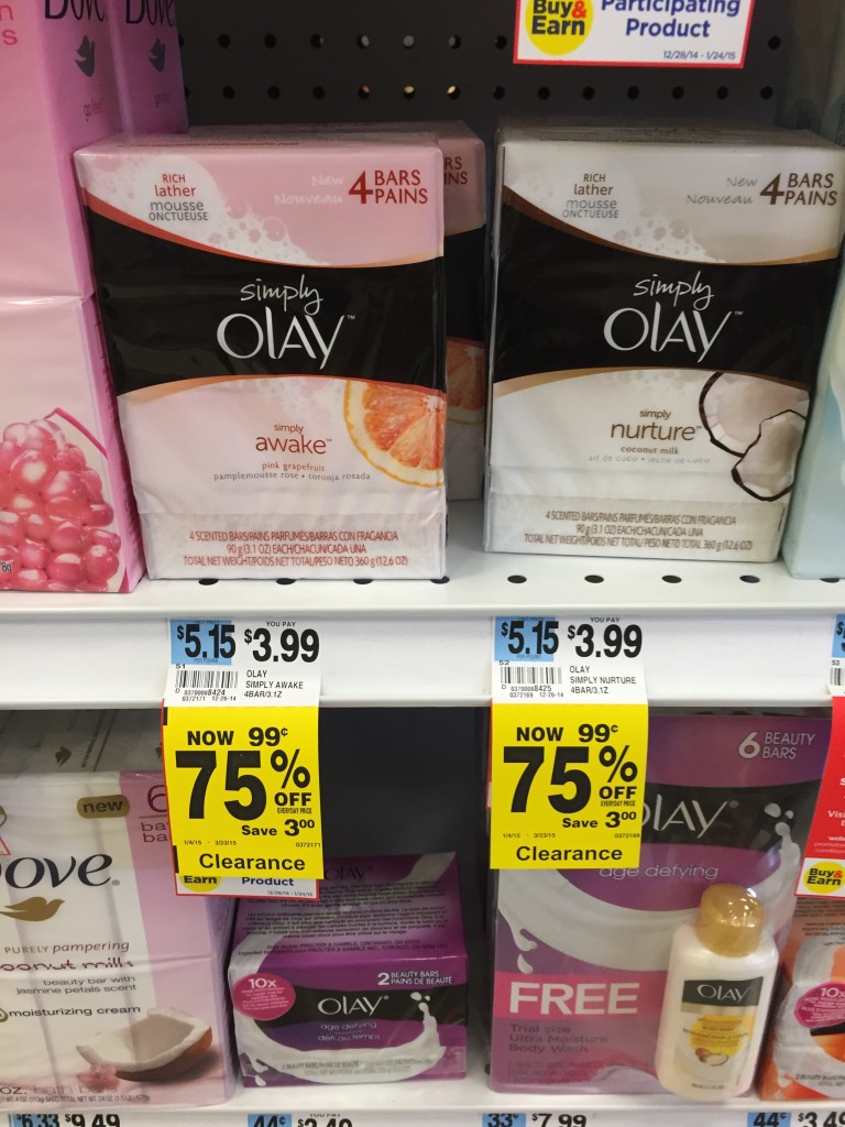 Olay Bars 4 ct