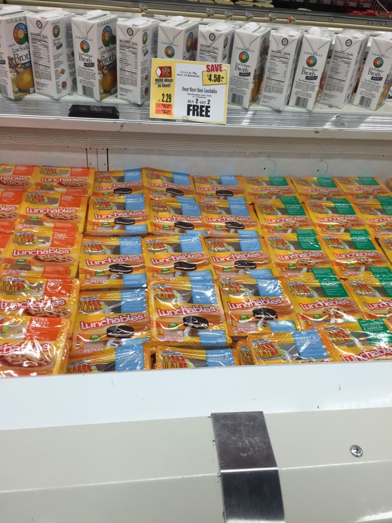 Oscar Mayer Basic Lunchables - Buy 2 Get 2 FREE $2.29 at Tops Markets 