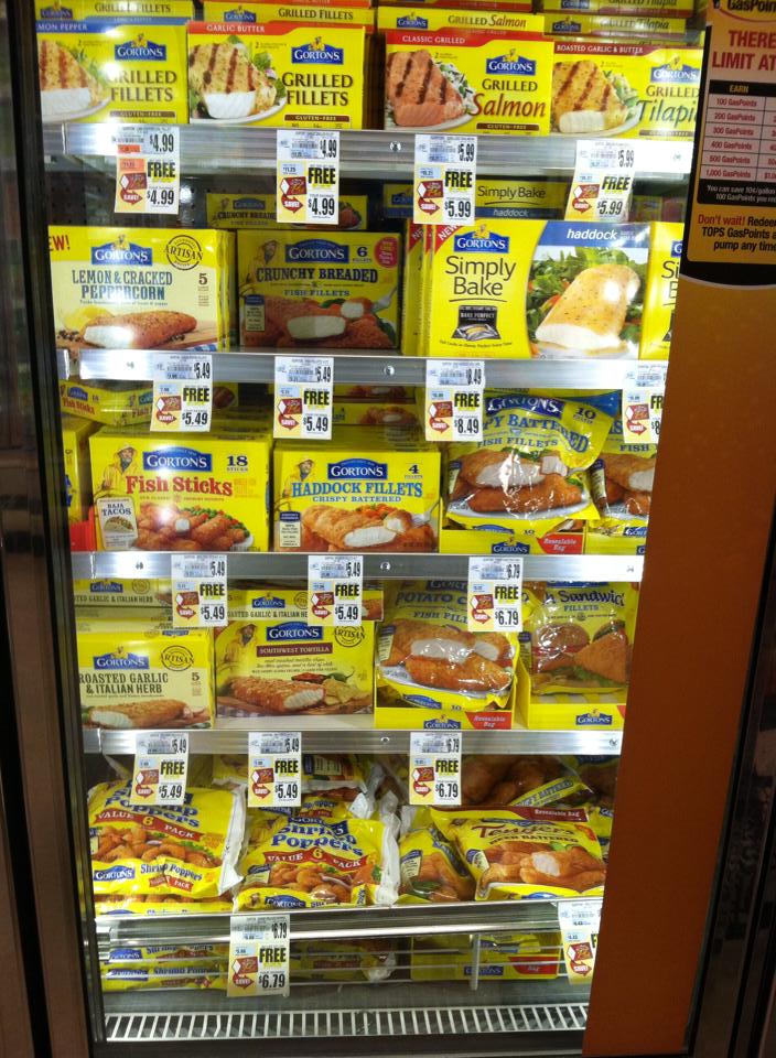 Gorton's Fish Fillets - BOGO as low as $5.49 at tops markets 