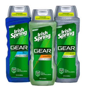 Irish Spring Gear Body Wash