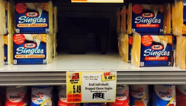 Kraft Cheese Singles, 14.7 - 16 oz - BOGO $5.49 at Tops Markets 