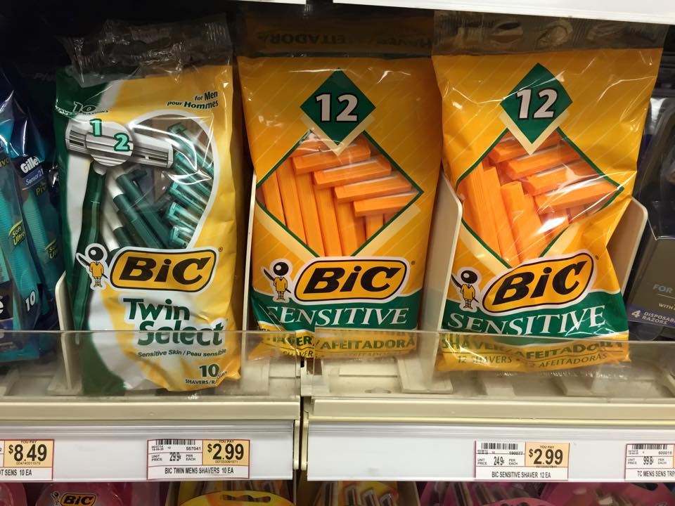 Super High Value $4.00/1 Bic Razor Coupon = FREE 4 Different Stores!!! 