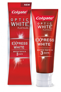 Colgate optic white express toothpaste