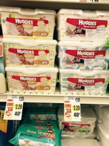 Huggies Wipes $2.29