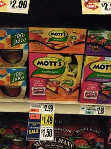 Motts Clearance