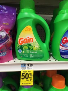 Gain Detergent cleraranced