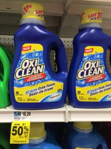 Oxi Clean Detergent cleraranced