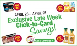 Tops Late Week Click to Card Coupons