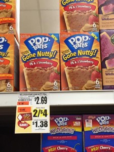 go nutty pop tarts