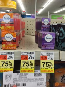 Febreze Candles Clearanced