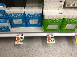 Ivory Bar Soap 10 ct BOGO