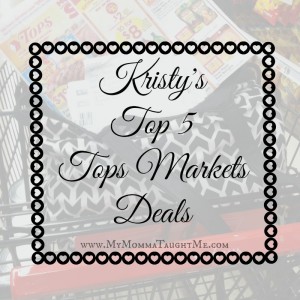 Kristy's Top 5 Tops Markets Deals