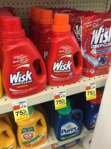 Wisk Laundry Detergents Clearancd