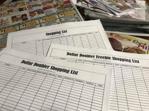 Free Printable Grocery Shopping List Dollar Doublers