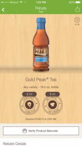 Gold Peak tea ibota