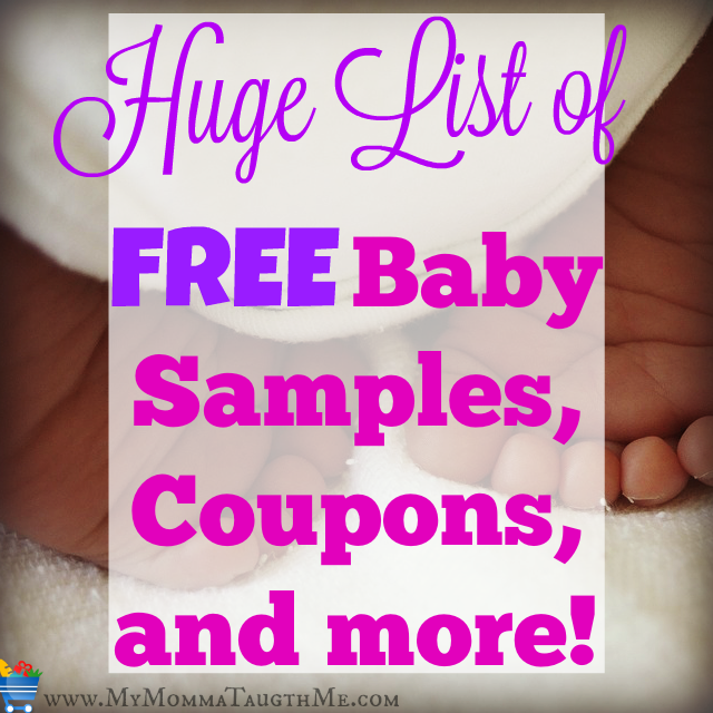 Free Baby Samples and Coupons
