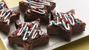 fourth of july brownies