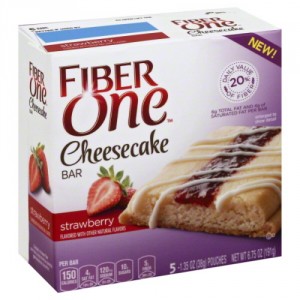 Fiber One Cheesecake bars