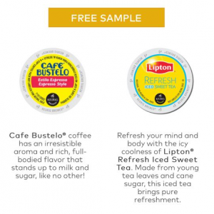 Free k cup sample