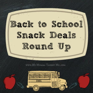 Snack Deals Round Up