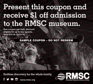 RMSC KidStuff Coupon example