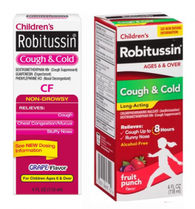 Robitussin kids