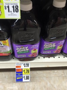 juicy juice clearanced