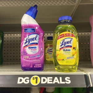 lysol $1