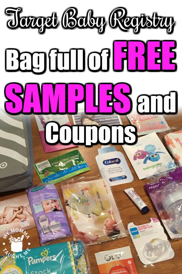 Target Baby Registry Comes With Bag Full Of FREE Samples And Coupons!
