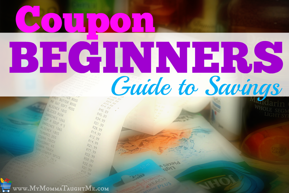 Coupon Beginners Guide to Savings