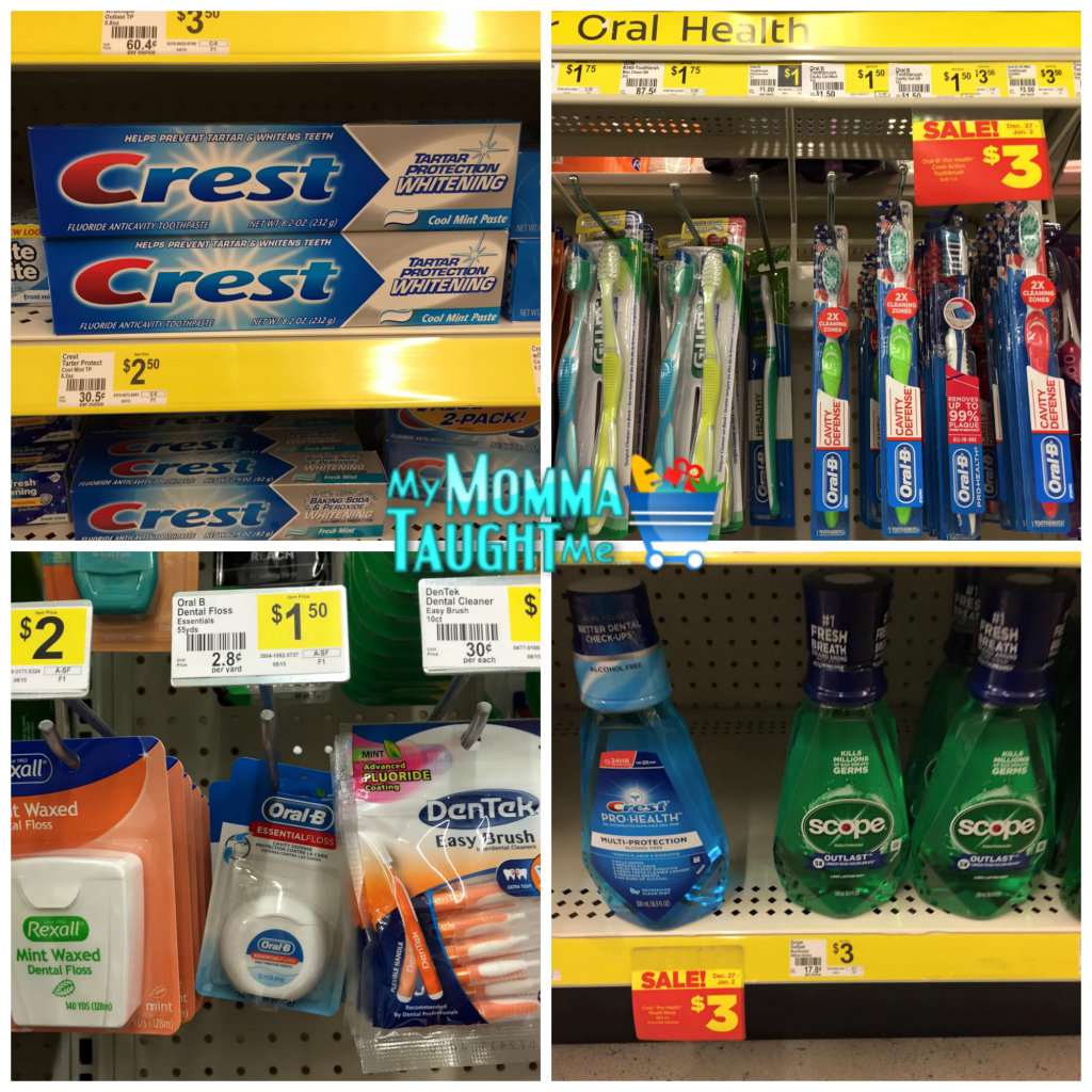 Crest Oral B Products