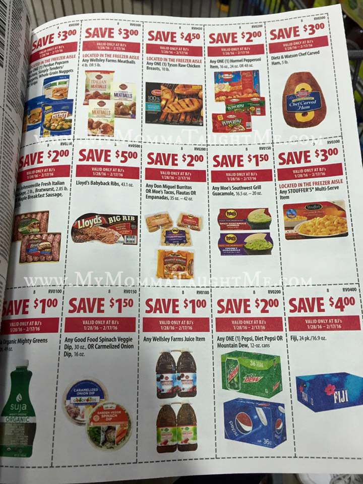 bjs front club coupon book 5