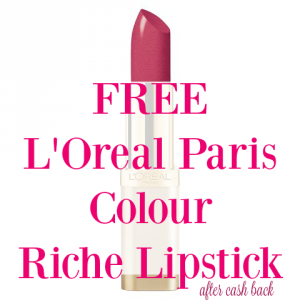 Target L'Oreal Paris Colour Riche lipstick